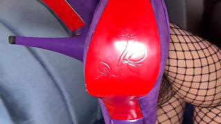 Big Ass in Fishnet Pantyhose