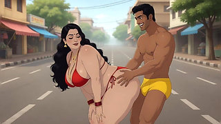 Desi Indian Shweta Bhabhi Having Sex at Office with Hindi Audio Animation Video