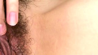 Wild and hairy muff solo vignette with Yuria Kano, the best