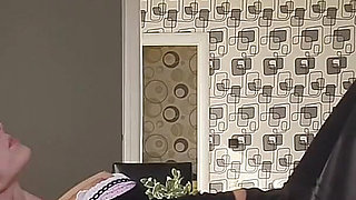18yo Teen Maid Surprise Sex with Her Old Boss