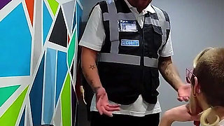 Rosa Caught Shoplifting Again & Fucks Security Guard
