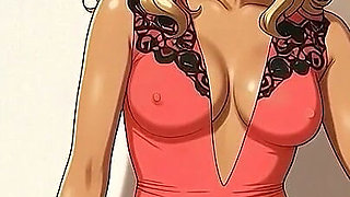 Beauty Anna in Blowjob and Gloryhole Footjob! Anime Hentai