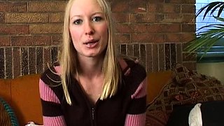 Amazing ass Amateur Blonde 19yo Teen anal fucked