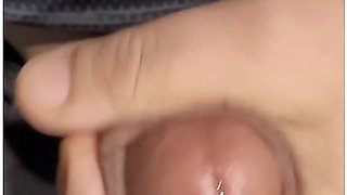 Edging My Thick Mushroom. Three Strikes And I Am Out