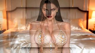 3D bombshell puts her wonderful curves on full display