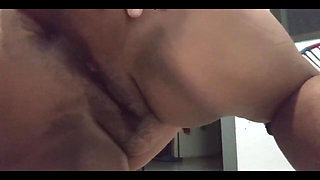 My Stepmother Gets Naked in the Kitchen and Shows Me Her Breasts and Anus
