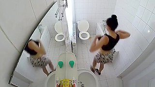 girl shower Porn toilet