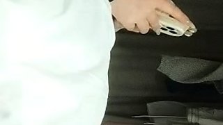 Big boobed brunette sabrina maree masturbates