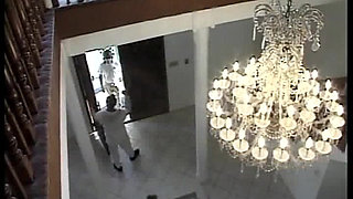 Girl with a Paper Bag on Her Face Fucked Hard in Hot Threesome