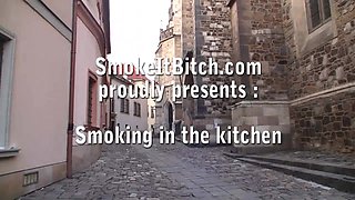 Sexy Kitchen Smoker Jane