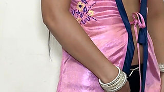A Wife From a Rich Family Pd Her House Servant Ramu to Fuck Her Thirsty Pussy.