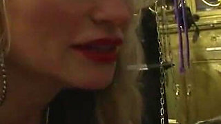 Sitting on slave's face