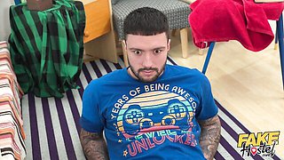 Fake Hostel featuring Stacy Cruz's milf movie