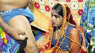Desi Girl First Night with Her Stepfather