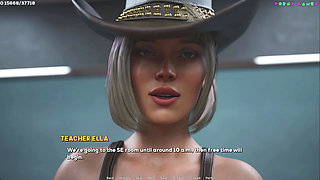 Shadows of Desire by Shamandev - College Cosplay Event, Classroom Masturbation 61