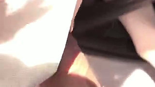 Slender Married Beauty Caught by Her Husband. an Ntr Creampie Encounter Unfolds in a Parking Lot