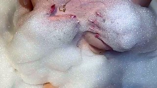 Big Cock Blowjob in Bathroom with Cumshot Reward