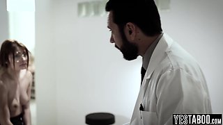 Small bore virgin teenage rode by therapist