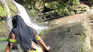 Caught Outdoors! Huge Amateur Compilation of This Hot Latina Petite Having Public Sex
