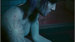 Cyberpunk 2077 Sex Scenes Judy - Pyramid Song Cyberpunk Nude Game Play - Car Toon