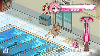 Hentai Game - Minami Hentai Gallery Scene Pool Sex 2 - Lifeguard Holic