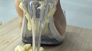 I Crush Bananas with My High Heels