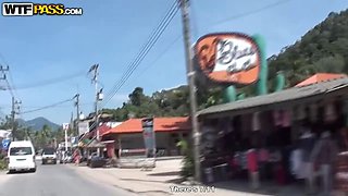 Thailand Vacation Explicit Encounters: Raunchy Beach Sex with Cleopatra Rios & Slava