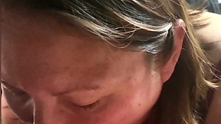 Super Sexy Cock Sucking Queen Goddess Fingers His Ass Rides His Cock Sucks His Cock with Her Cum All Over It to Make Him Cum