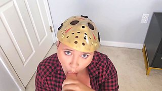 Naughty Sister Gives Brother Titfuck With Boner Heat