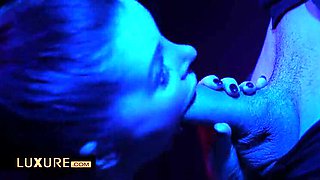 Anna Polina & Clara Mia Surprise Orgy in Swinger Club - Big Tits, Blowjob, Group Sex HD