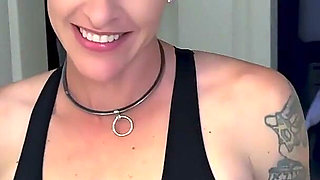 Gym Girl Desperation: Begging Daddy to Piss