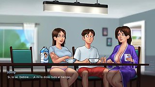 Horny Stepsister Finds Perfect Tenant to Fuck Day and Night – Summertime Saga Hentai Game