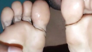 Foot Liking by Indian Hubby, so Fun and Horny