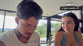 Mi vlog gets out of control and I end up giving my ass to my stepbrother