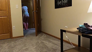 Step Father Impregnates Step Daughter While Step Mom Is Downstairs on the Couch