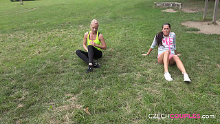 Czech Couples 29: Fitness Couple Swap with a Sporty Blonde