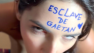 Jasmica, a Beautiful Big-assed Latina, Sent a Video to My Cuckold Husband of Her Sucking His Friend's Dick, Cums on My Face