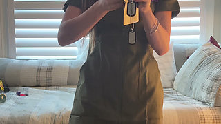 Halloween Costume Try on