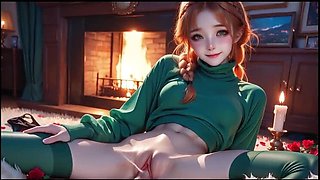 Gentle 18 Year Old Girl's First Time Sex Experience - Blowjob & Creampie POV Hentai