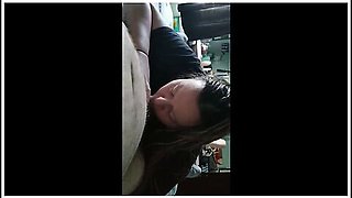 Woman Walks Away After Fucking Her Man .. Then The Maid Walks In And Continues To Suck Him Dry!