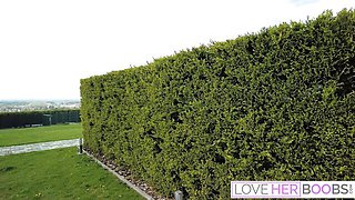 Billie Star and Raul Costa's nipple sucking action by Love Her Boobs