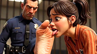 Licking Cop's Feet - Heavy Degradation