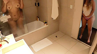 My Bestie and Her Boyfriend in the Shower