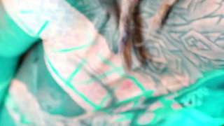 Dreadhead Anal Queen Riding Big Cock and Getting Big Facial Cumshot