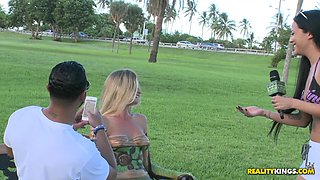 Brunette Latina Heat with Peter Green in Bedroom Fire