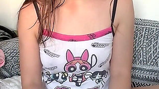 Blonde Big Ass Remembering the Party While Masturbating