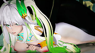 Genshin Impact - Dendro Archon Rukkhadevata X Hilichurl Sex - 3D Hentai Animations