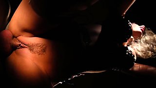 Nasty brunette pornstar with big boobs