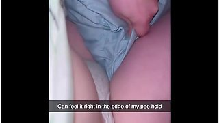 Pee Holding Pillow Humping Piss Desperation. I Cum And Piss All Over My Pillow