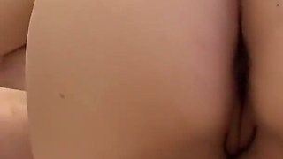 Thirsty Asian Wife Sucks All Cum Out with Riding and Big Ass